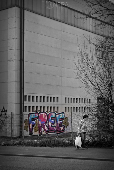 Graffiti Wall in Saarbrücken - Photo by InfraHD - Free