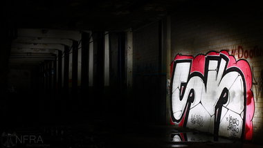 Graffiti Wall in Köln - Photo by InfraHD - SK, Jupiter, JPTR