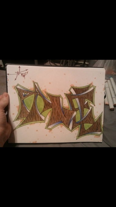 Graffiti Wall - Photo by Inkedout11