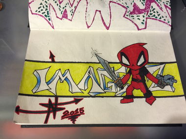 Graffiti Wall - Photo by Inkedout11