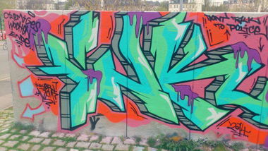 Graffiti Wall in Chemnitz - Photo by Inker - ink, inker, ave (2014)