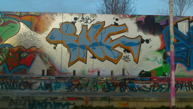 Graffiti Wall in Chemnitz - Photo by Inker - ink, inker, ave (2014)