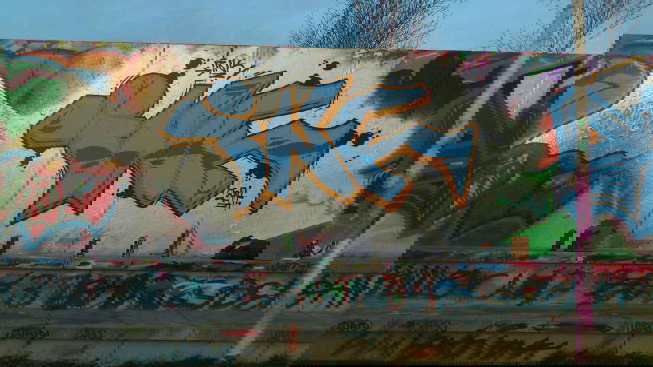 Graffiti Wall in Chemnitz - Photo by Inker - ink, inker, ave (2014)