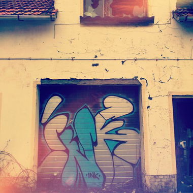 Graffiti Bombing in Chemnitz - Photo by Inker - ink, inker, ave (2013)