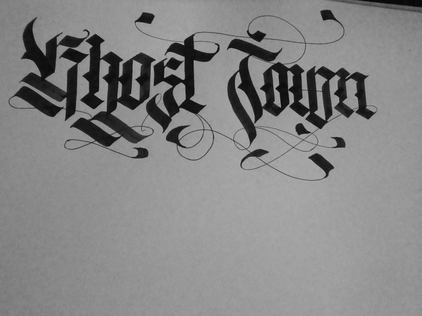 Graffiti Sketch in Russia - Photo by Inok - calligraphy