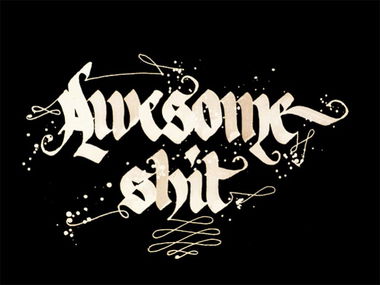 Graffiti Sketch in Russia - Photo by Inok - calligraphy (2013)