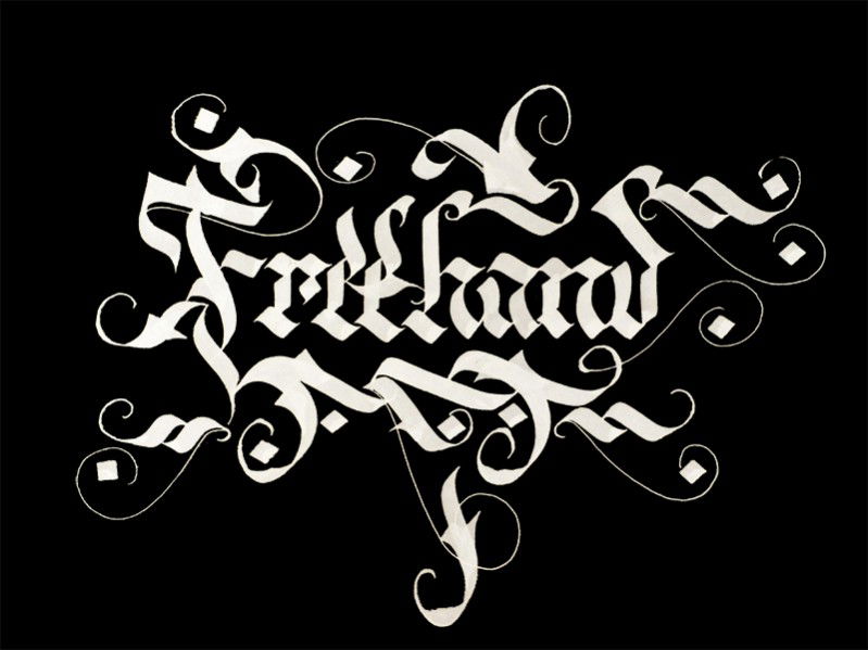 Graffiti Sketch - Photo by Inok - calligraphy (2013)