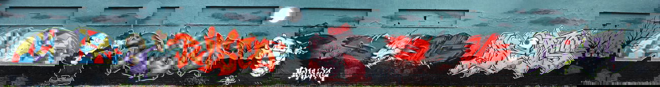 Graffiti Wall in Wolfsburg - Photo by Internetzo - cyber, risco, rowdy (2014)