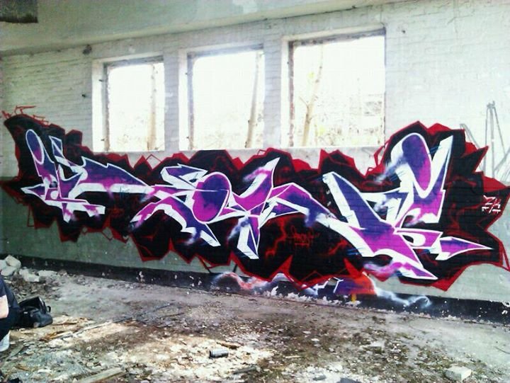 Graffiti Wall in Berlin - Photo by IroniE (2012)