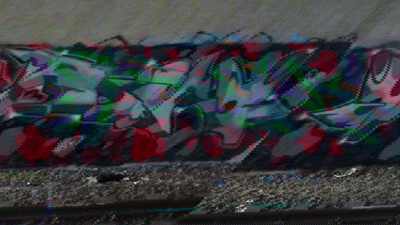 Graffiti Wall - Photo by IroniE