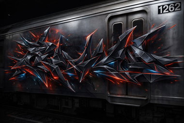 Graffiti Sketch - Photo by IroniE (2026)