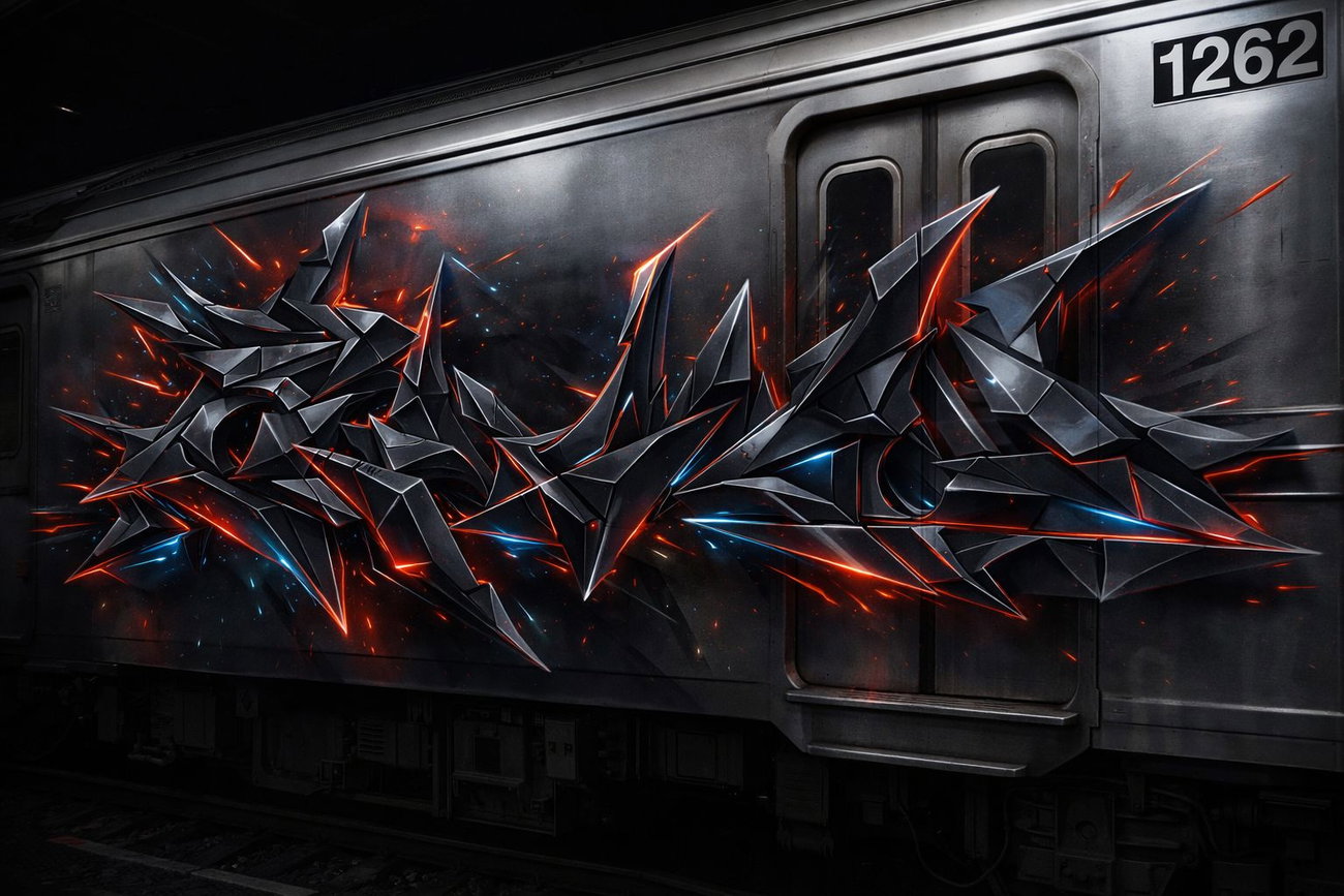 Graffiti Sketch - Photo by IroniE (2026)