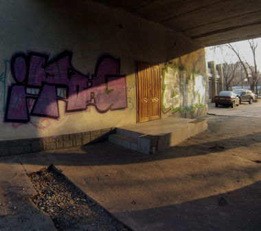 Graffiti Bombing in Kyiv - Photo by Itog - Kiev