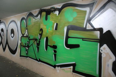 Graffiti Bombing - Photo by Itog