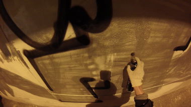 Graffiti Bombing in Kyiv - Photo by Itog