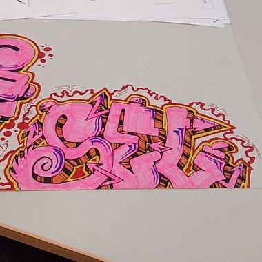 Graffiti Sketch in Itzehoe city - Photo by Itzehoe213