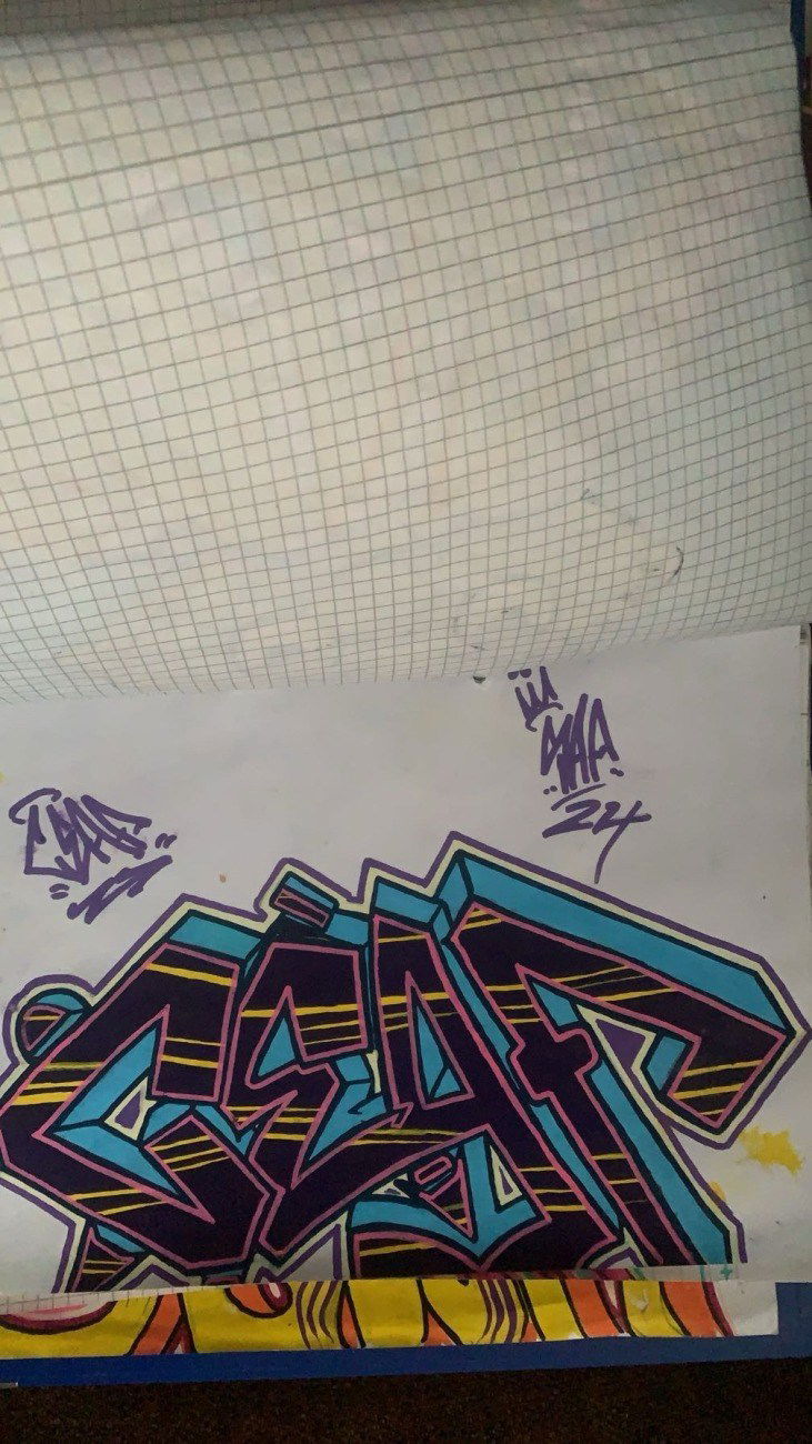 Graffiti Sketch in Itzehoe - Photo by Itzehoe213