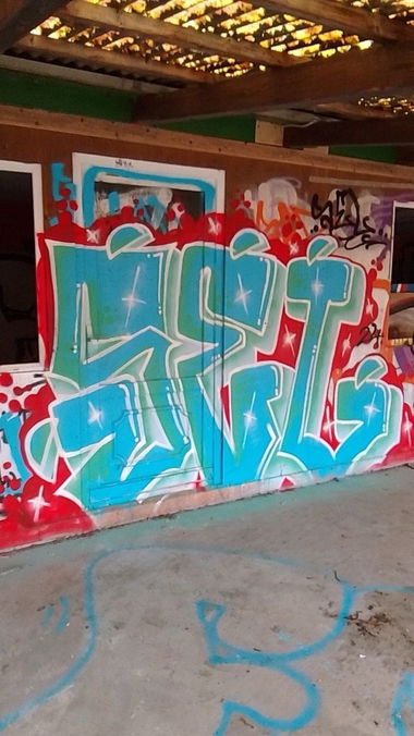 Graffiti Wall in Itzehoe - Photo by Itzehoe213 (2023)