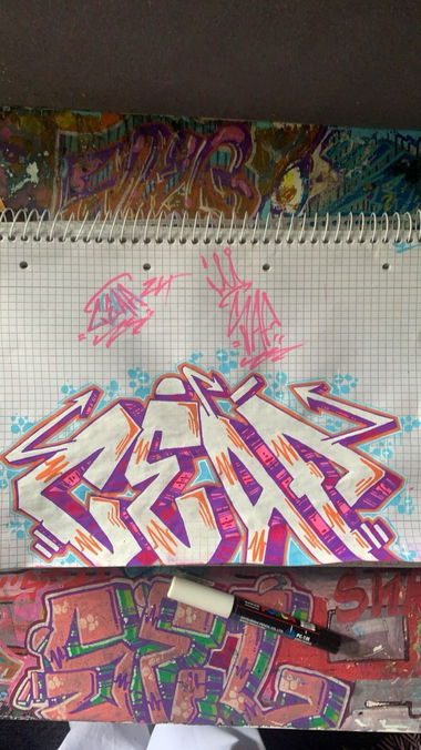 Graffiti Sketch - Photo by Itzehoe213