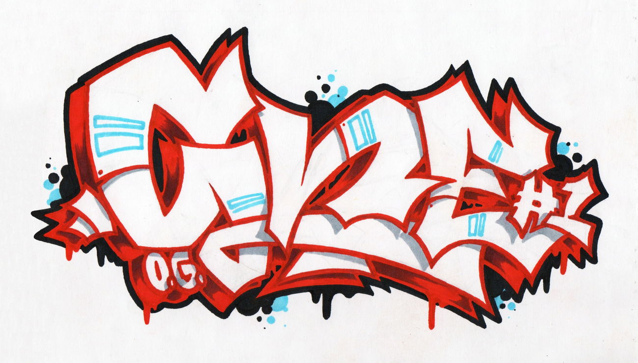 Graffiti Sketch - Photo by IvanSne (2016)