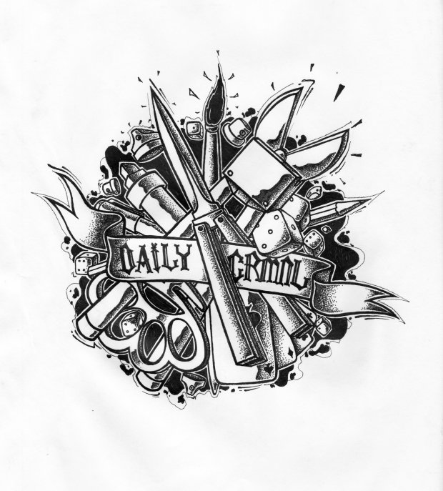 Graffiti Sketch - Photo by IvanSne