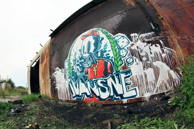 Graffiti Wall - Photo by IvanSne