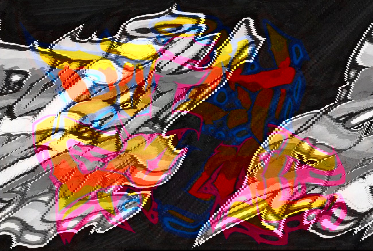 Graffiti Sketch - Photo by IvanSne