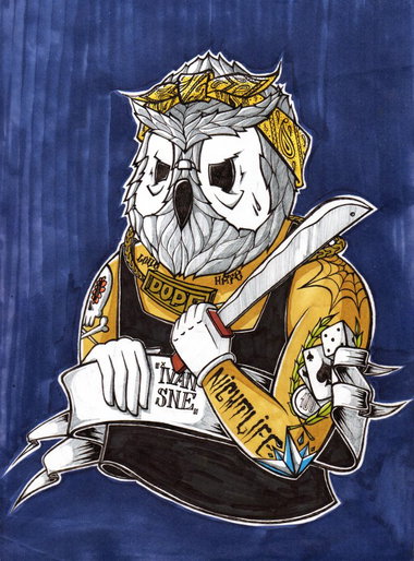 Graffiti Sketch - Photo by IvanSne