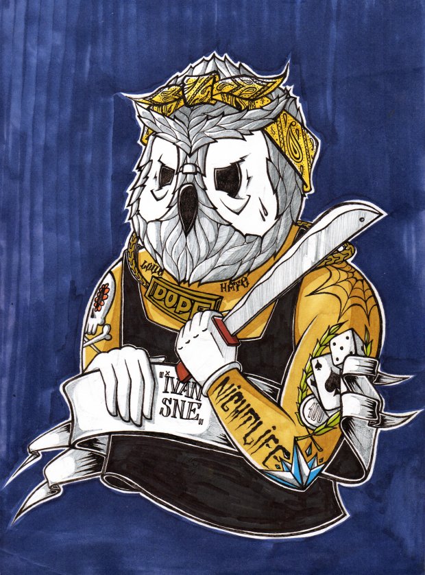 Graffiti Sketch - Photo by IvanSne