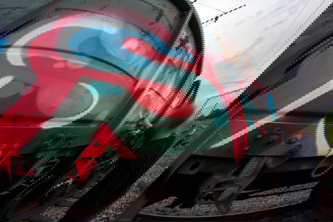 Graffiti Train - Photo by IvanSne