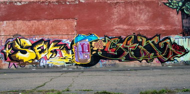 Graffiti Wall - Photo by IvanSne
