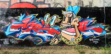 Graffiti Wall - Photo by IvanSne
