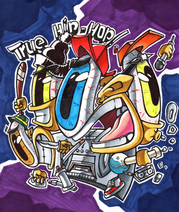 Graffiti Sketch - Photo by IvanSne