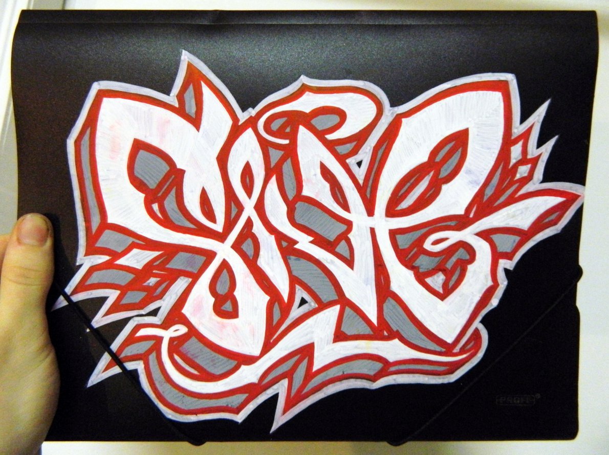 Graffiti Sketch - Photo by IvanSne