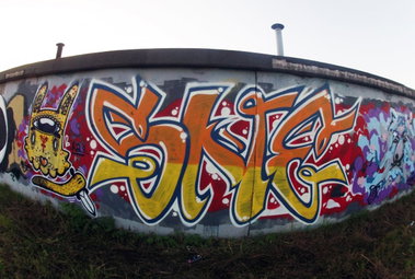 Graffiti Wall - Photo by IvanSne (2014)
