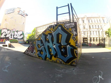 Graffiti Wall - Photo by IvanSne
