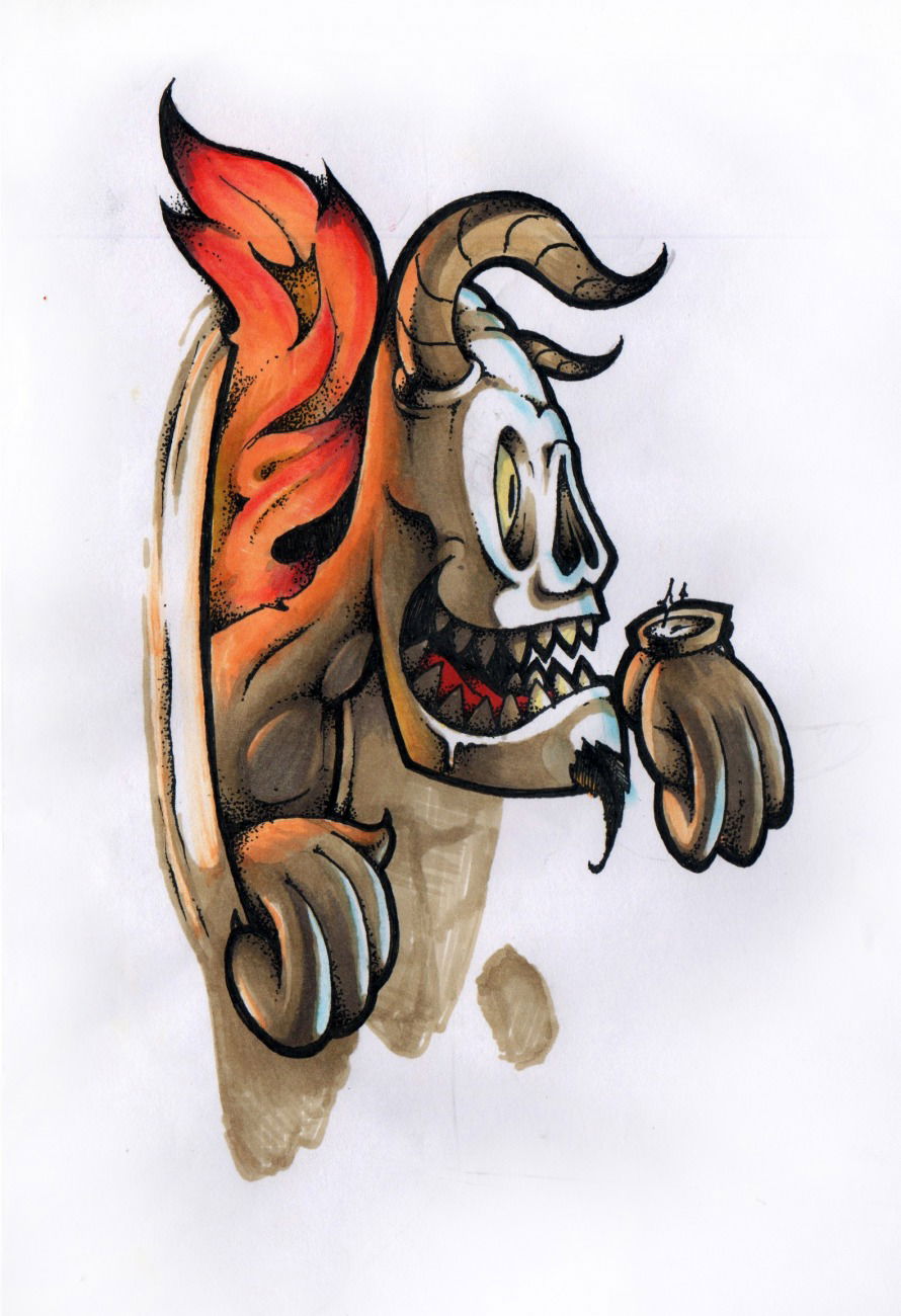 Graffiti Sketch - Photo by IvanSne (2018)