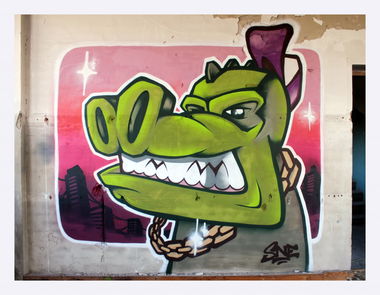 Graffiti Wall - Photo by IvanSne