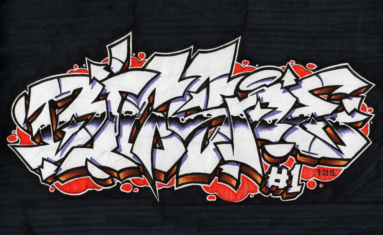 Graffiti Sketch - Photo by IvanSne - ogsne, original, sne (2016)