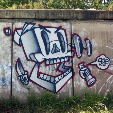 Graffiti Wall - Photo by IvanSne (2015)