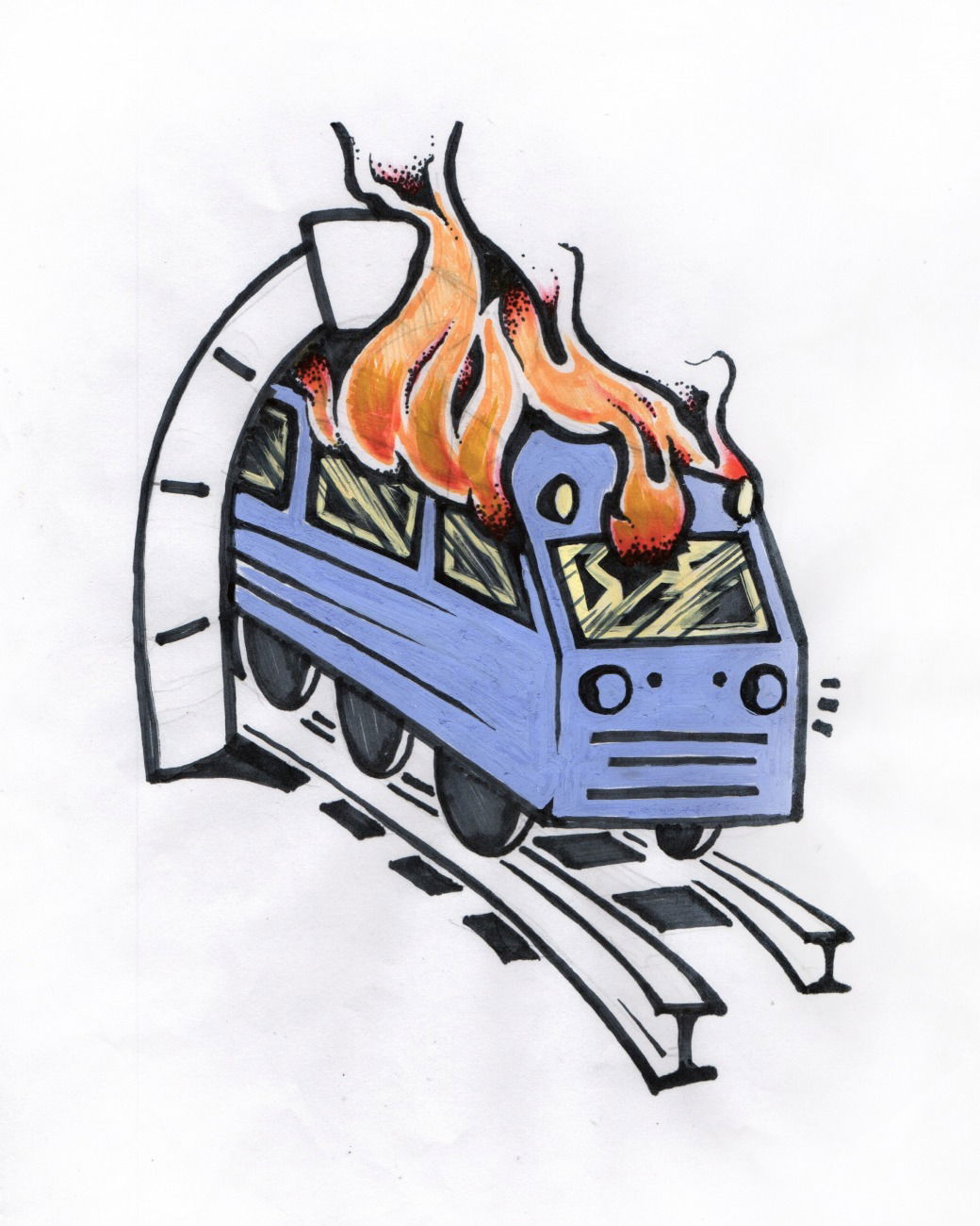 Graffiti Sketch - Photo by IvanSne (2018)