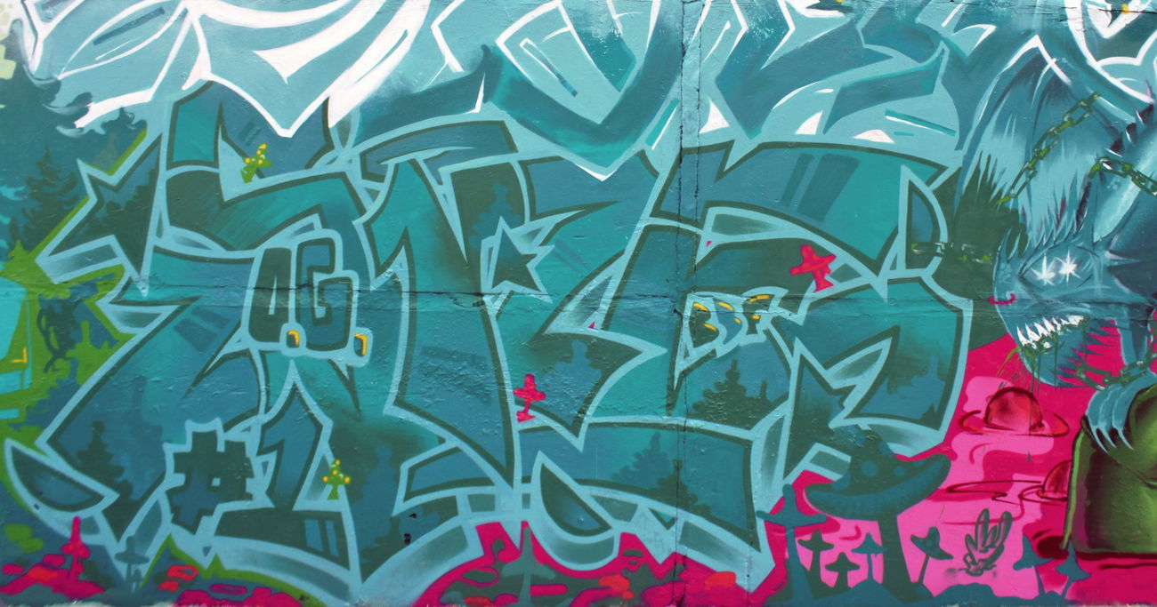 Graffiti Wall - Photo by IvanSne (2016)