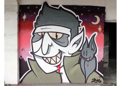 Graffiti Wall - Photo by IvanSne (2018)