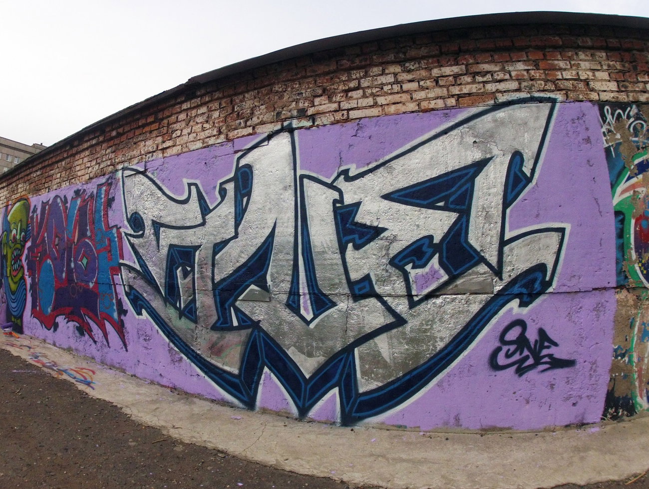 Graffiti Wall - Photo by IvanSne (2015)