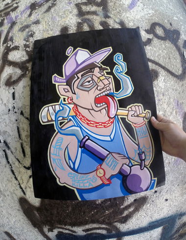 Graffiti Sketch - Photo by IvanSne (2015)