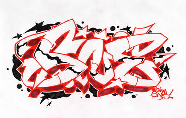 Graffiti Sketch - Photo by IvanSne (2015)