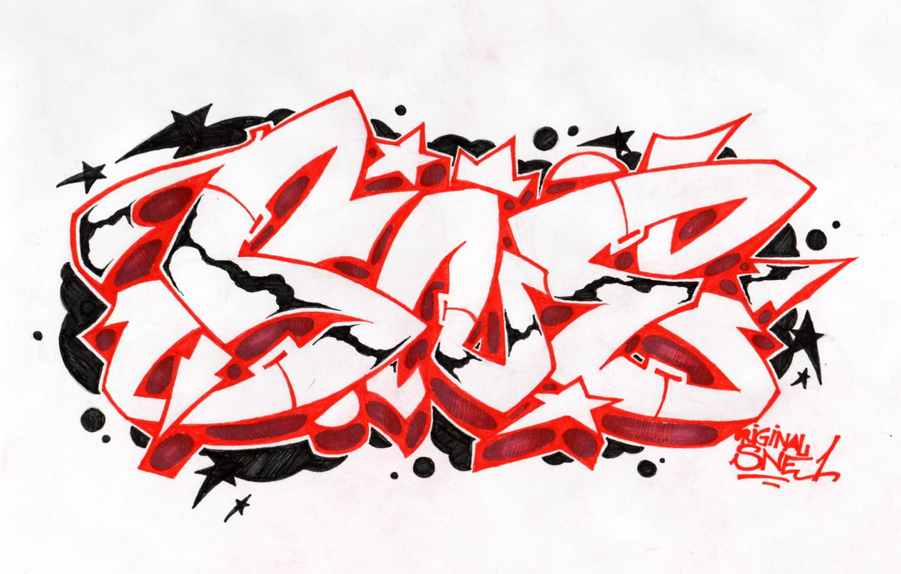 Graffiti Sketch - Photo by IvanSne (2015)