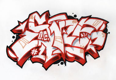 Graffiti Sketch - Photo by IvanSne - Og, sne, 1 (2016)