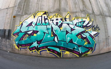 Graffiti Wall - Photo by IvanSne - sne, og, wall (2016)