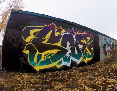 Graffiti Wall - Photo by IvanSne (2015)